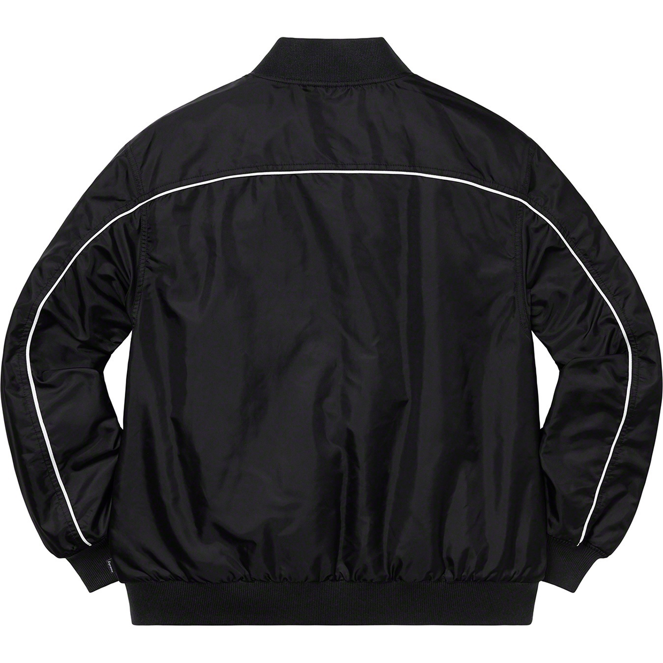 Contrast Script Varsity Jacket view 4